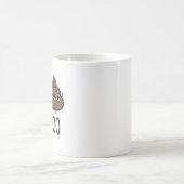 Deja Poo Funny Double Kack Pun Kaffeetasse (Mittel)