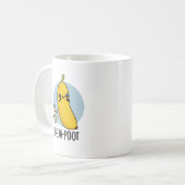 Deja-poot Funny Banana Doppelte Furz Puff Kaffeetasse (Vorderseite Links)