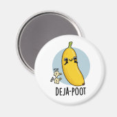 Deja-poot Funny Banana Doppelte Furz Puff Magnet (Vorderseite/Rückseite)