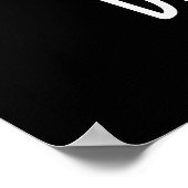 Deja-poot Funny Banana Doppelte Furz Pun Dark BG Poster (Ecke)