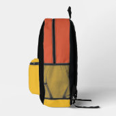 "Déjà Vu" Bedruckter Rucksack (Rechts)