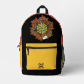 "Déjà Vu" Bedruckter Rucksack (Vorderseite)