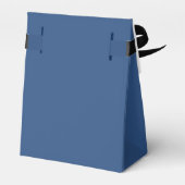 Deja Vu Blue Spring Season Solid Color Geschenkschachtel (Rückseite)