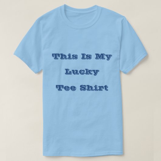 Deja Vu Blue Spring Season Solid Color T-Shirt (Design vorne)