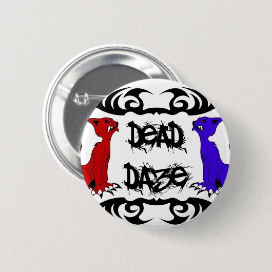 Deja Vu Cat Button (Vorne & Hinten)