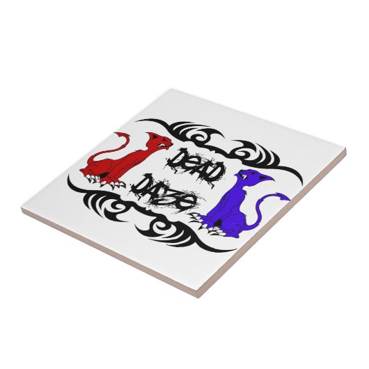 Deja Vu Cat Fliese (Seite)