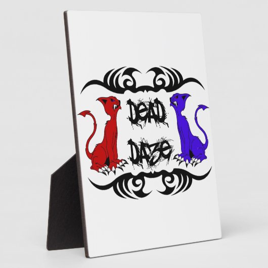 Deja Vu Cat Fotoplatte (Seite)