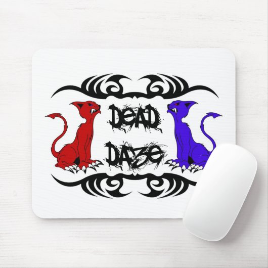 Deja Vu Cat Mousepad (Mit Mouse)
