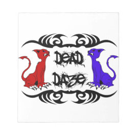 Deja Vu Cat Notizblock