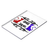 Deja Vu Cat Notizblock (Linke Seite)