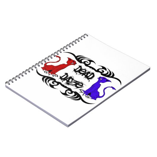 Deja Vu Cat Notizblock (Linke Seite)