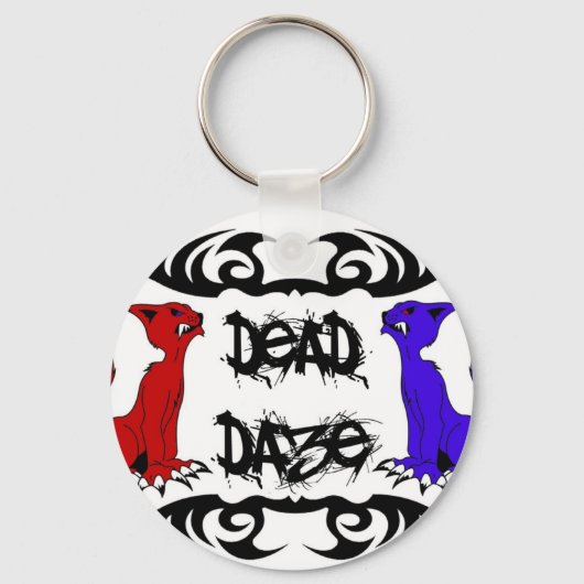 Deja Vu Cat Schlüsselanhänger (Vorderseite)