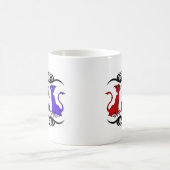 Déjà Vu Katze Kaffeetasse (Mittel)
