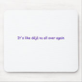 deja vu mousepad (Vorne)