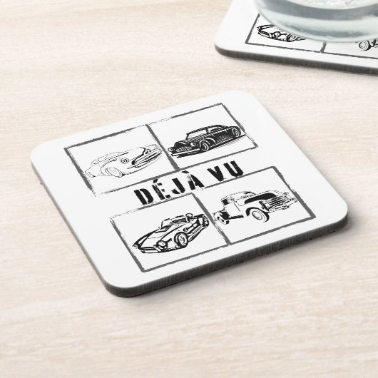 Déjà vu.w. getränkeuntersetzer (Linke Seite)