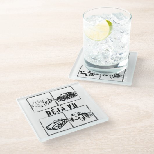 Déjà vu.w. glasuntersetzer (Schrägansicht)