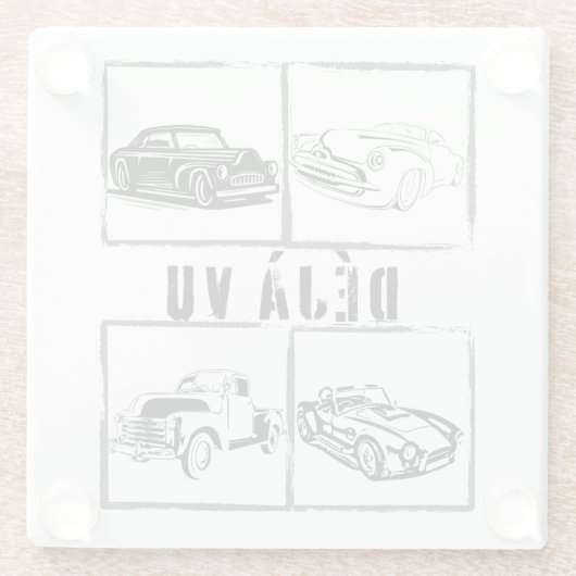 Déjà vu.w. glasuntersetzer (Rückseite)