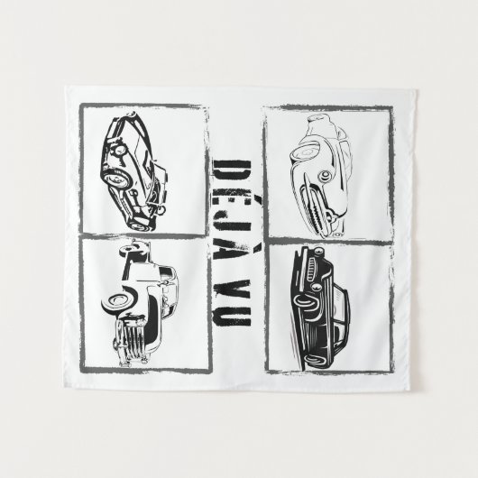 Déjà vu.w. wandteppich (Vorderseite (Horizontal))