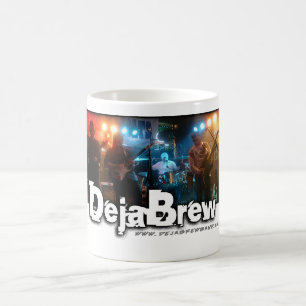 DejaBrew Band-farbenreiche Logo-Tasse Kaffeetasse