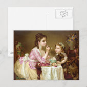 Déjeuner à trois postkarte (Vorne/Hinten)