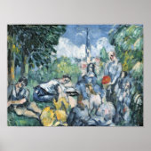 Dejeuner sur l'herbe, 1876-77 poster (Vorne)