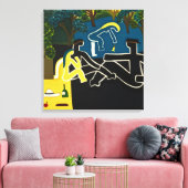 Dejeuner sur l'herbe leinwanddruck (Insitu (Wohnzimmer))