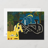 Dejeuner sur l'herbe postkarte (Vorne/Hinten)