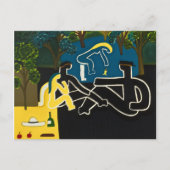 Dejeuner sur l'herbe postkarte (Vorderseite)