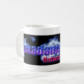 Dekadance-Radio Netz-Tasse Kaffeetasse (Vorderseite Links)