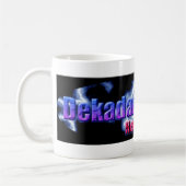 Dekadance-Radio Netz-Tasse Kaffeetasse (Links)