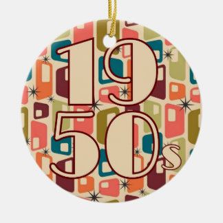 Dekade-Design der 1950er Jahre Keramik Ornament