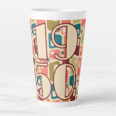 Dekade-Design der 1950er Jahre Milchtasse (Vorderseite)