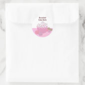 Dekadent Cake Balls Runder Aufkleber (Tasche)