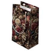 Dekadent Devilry - Gotisches Barock Kleine Geschenktüte (Rückseite Schrägansicht)