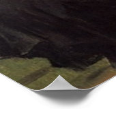 Dekadent junge Frau nach der Tanz Keramik Til Poster (Ecke)