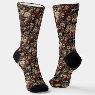 Dekadente Teufelei – Gotischer viktorianischer Tep Socken