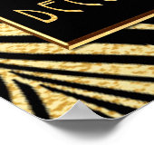 Dekadenter Deco Poster (Ecke)
