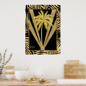 Dekadenter Deco Poster (Küche)