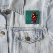 Dekadenter Schokoladen-Milchshake-Phosphatbinder Button (Beispiel)