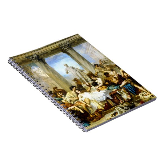 Dekadenz der Römer Notizblock (Rechte Seite)