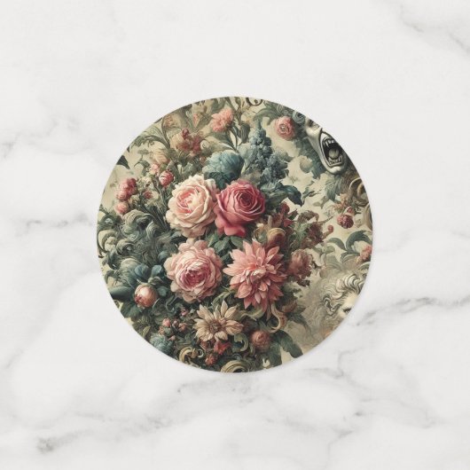 Dekadenz verdient Sie — gotisch Viktorianisch Konfetti (Klein Vorderseite)