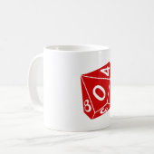 Dekaeder d10 die kaffeetasse (Vorderseite Links)