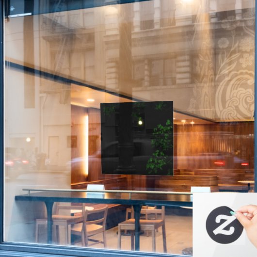 DEKALE FENSTELLE FENSTERAUFKLEBER (Café-Fenster)