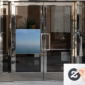 DEKALE FENSTELLE FENSTERAUFKLEBER (Büro Tür)