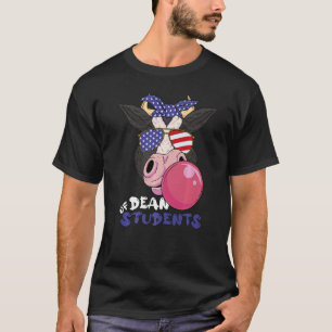 Dekan der Studenten  Kindergarten Kuh Dankbarkeit  T-Shirt