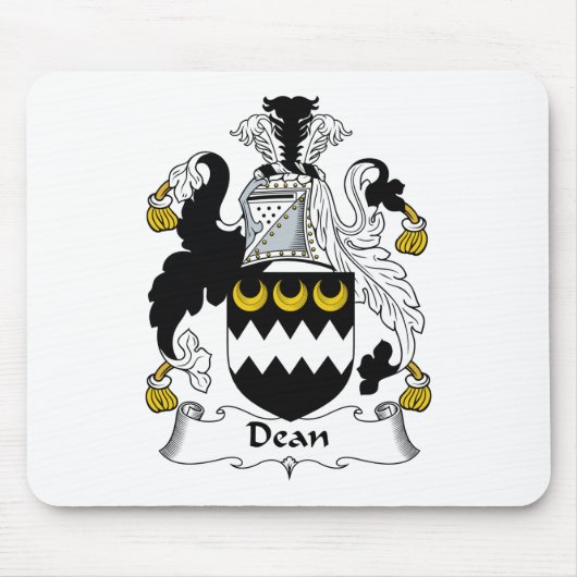 Dekan Familienwappen Mousepad (Vorne)