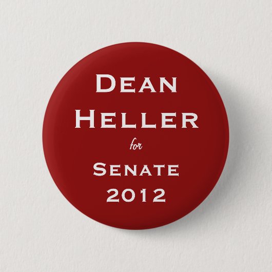 Dekan Heller für Senats-Knopf Button (Vorderseite)