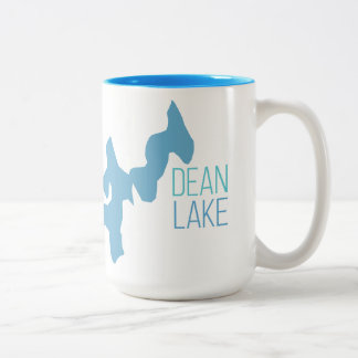 Dekan Lake, Grand Rapids, Michigan Zweifarbige Tasse