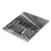 Dekan Mills - der Verdoppelungs-Raum, 1851 (litho) Fliese (Seite)