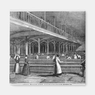 Dekan Mills - der Verdoppelungs-Raum, 1851 (litho) Magnet